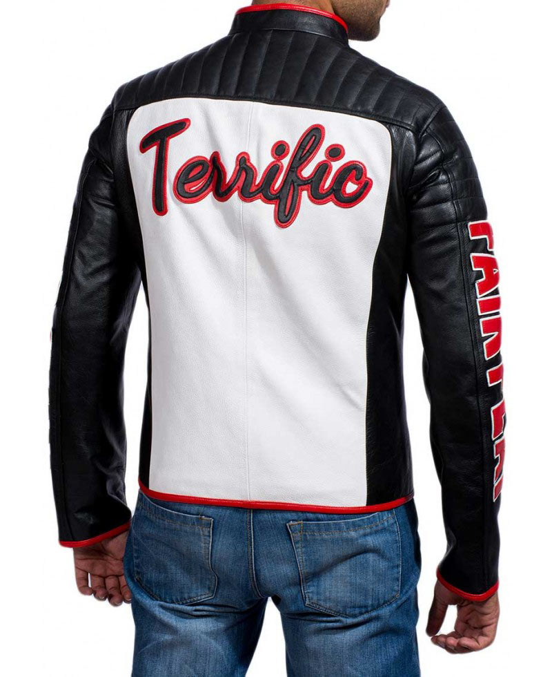 Mr Terrific Fair Play Leather Jacket Mr Terrific Fair Play Leather Jacket - Image 2