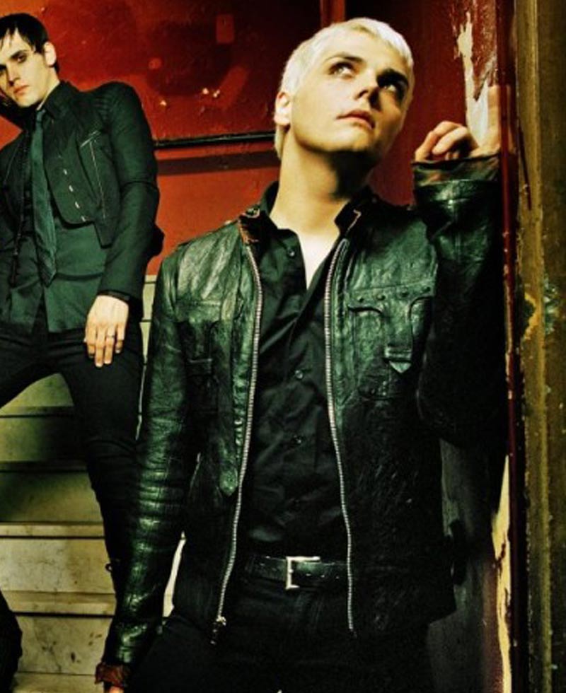 MCR Gerard Way Leather Jacket MCR Gerard Way Leather Jacket - Image 2