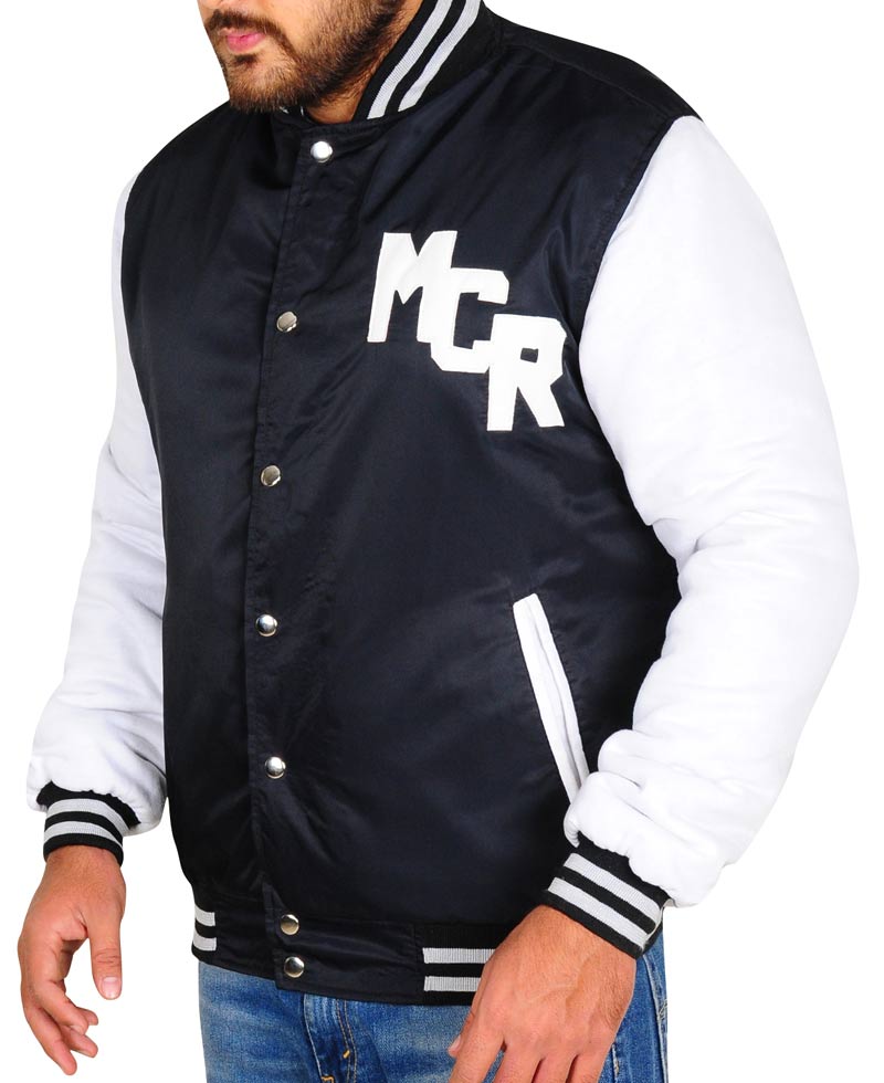 My Chemical Romance Varsity Bomber Jacket My Chemical Romance Varsity Bomber Jacket - Image 5