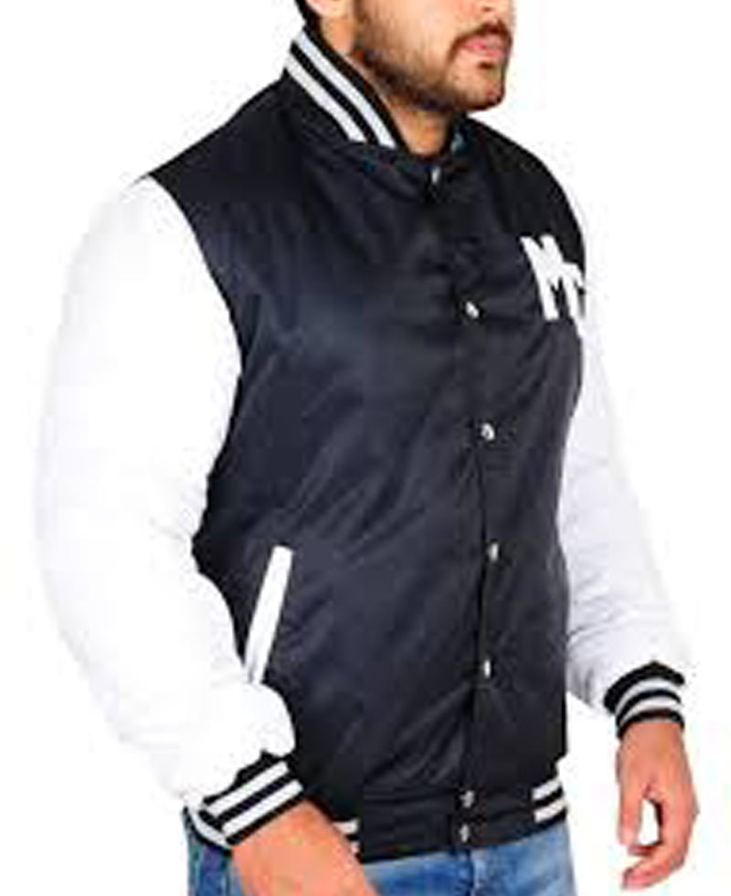 My Chemical Romance Varsity Bomber Jacket My Chemical Romance Varsity Bomber Jacket - Image 7