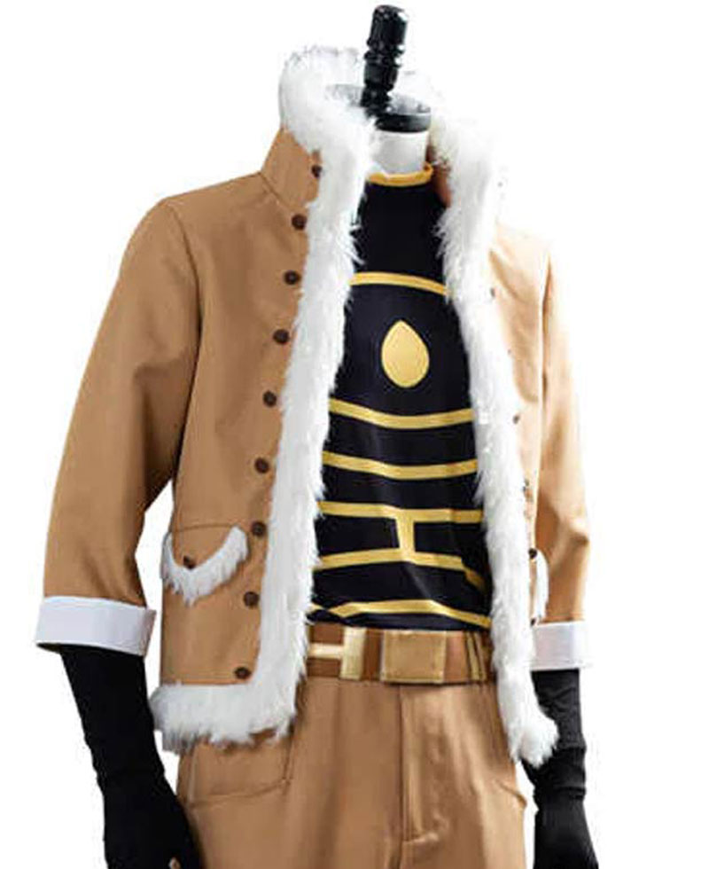 My Hero Academia Hawks Brown Jacket My Hero Academia Hawks Brown Jacket - Image 2