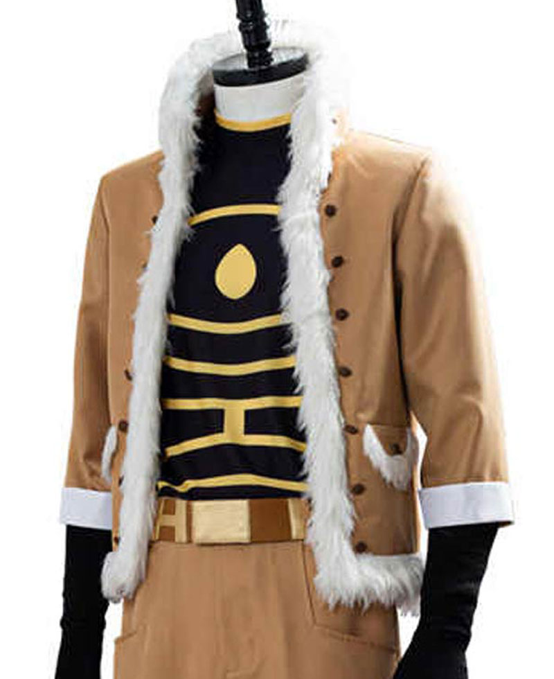 My Hero Academia Hawks Brown Jacket My Hero Academia Hawks Brown Jacket - Image 4