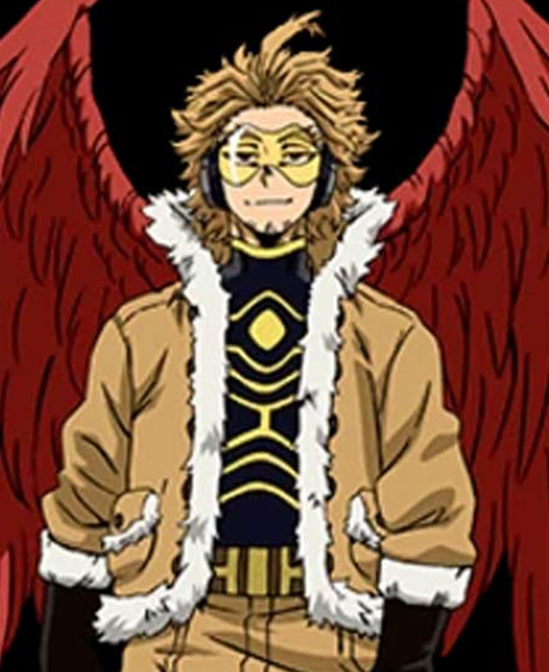 My Hero Academia Hawks Brown Jacket My Hero Academia Hawks Brown Jacket - Image 5