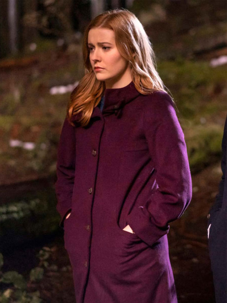 Kennedy Mcmann Nancy Drew Purple Coat Kennedy Mcmann Nancy Drew Purple Coat