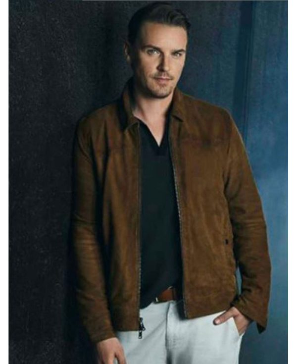 Riley Smith Nancy Drew Brown Suede Jacket