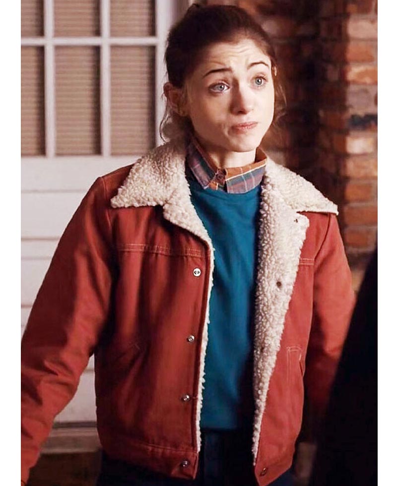 Stranger Things Nancy Wheeler Red Jacket Stranger Things Nancy Wheeler Red Jacket - Image 2