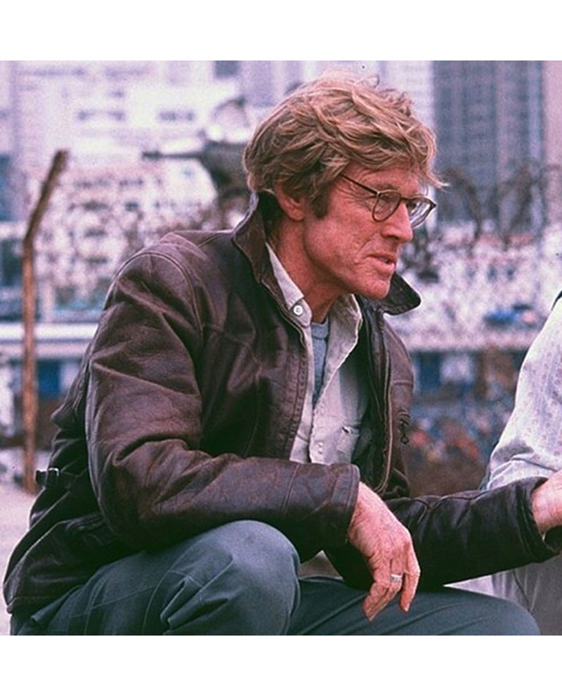 Robert Redford Spy Game Jacket Robert Redford Spy Game Jacket - Image 2