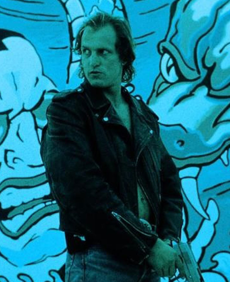 Natural Born Killers Woody Harrelson Biker Leather Jacket Natural Born Killers Woody Harrelson Biker Leather Jacket - Image 4