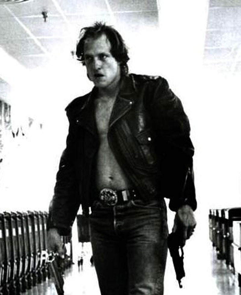 Natural Born Killers Woody Harrelson Biker Leather Jacket Natural Born Killers Woody Harrelson Biker Leather Jacket - Image 2