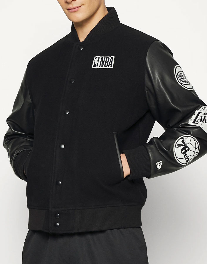 NBA Multi Team Varsity Jacket NBA Multi Team Varsity Jacket