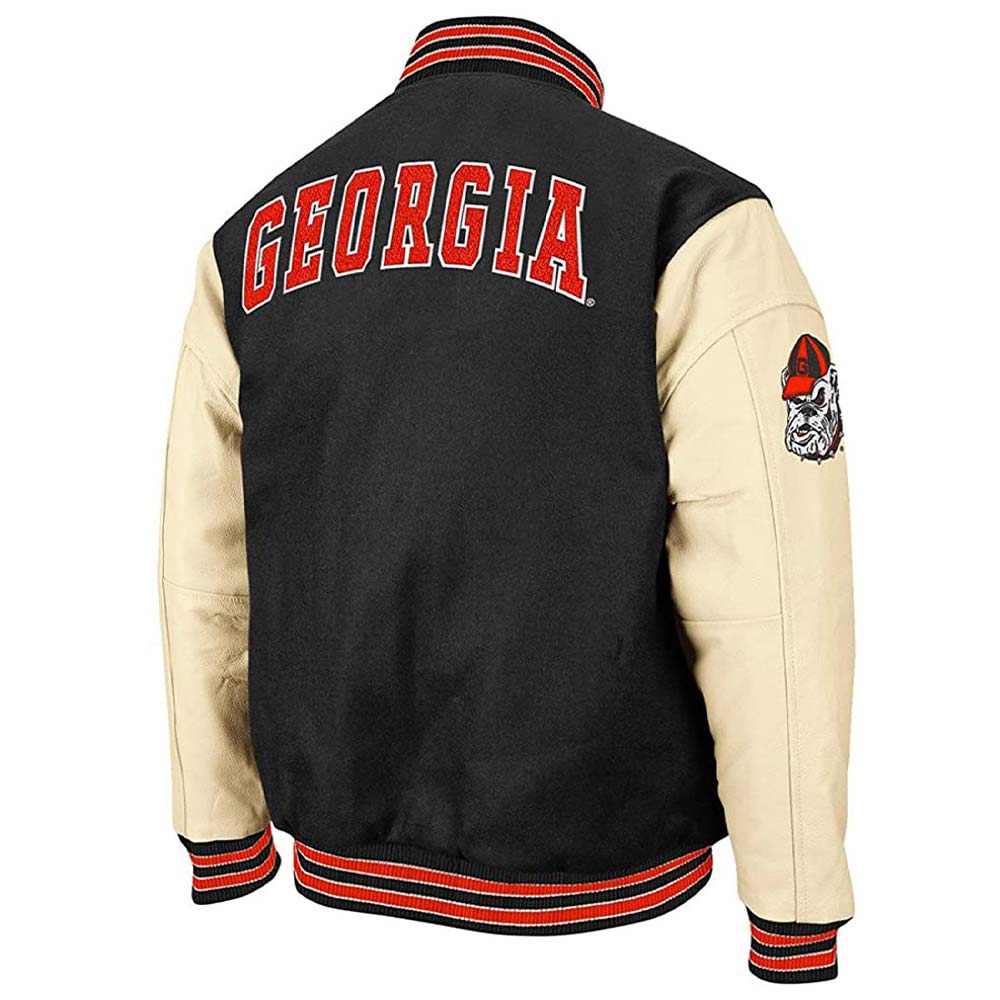 NCAA Georgia Bulldog Varsity Jacket NCAA Georgia Bulldog Varsity Jacket - Image 2