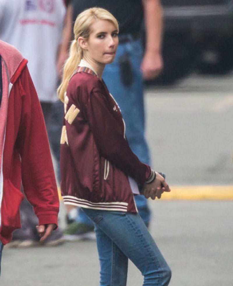 Emma Roberts Nerve Bomber Jacket Emma Roberts Nerve Bomber Jacket - Image 6