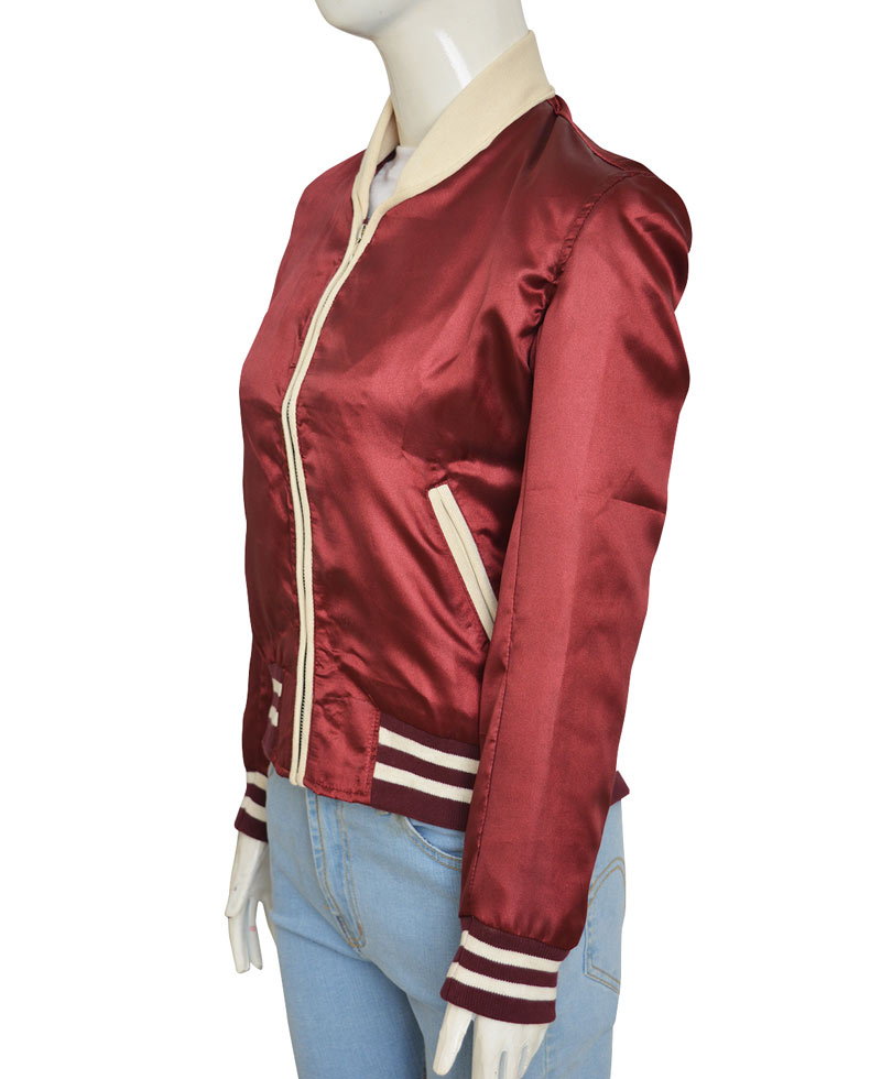 Emma Roberts Nerve Bomber Jacket Emma Roberts Nerve Bomber Jacket - Image 4