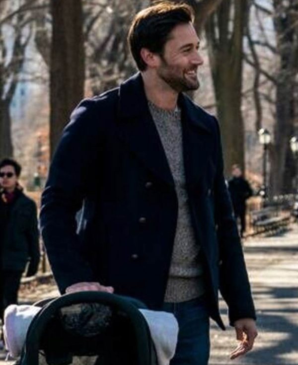 New Amsterdam Season 02 Ryan Eggold Blue Peacoat