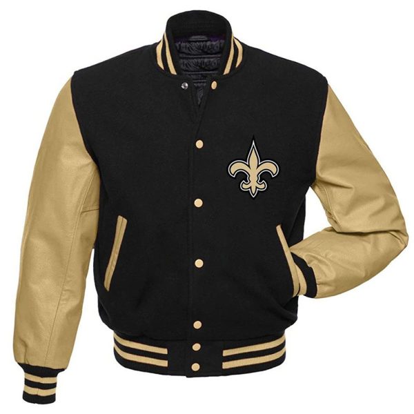new orleans saints varsity jacket