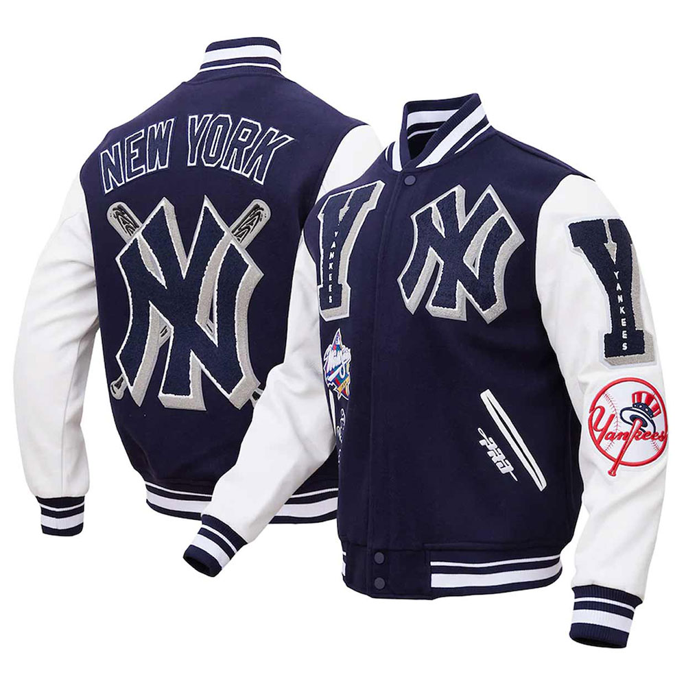 New York Yankees Mash Up Jacket New York Yankees Mash Up Jacket - Image 6