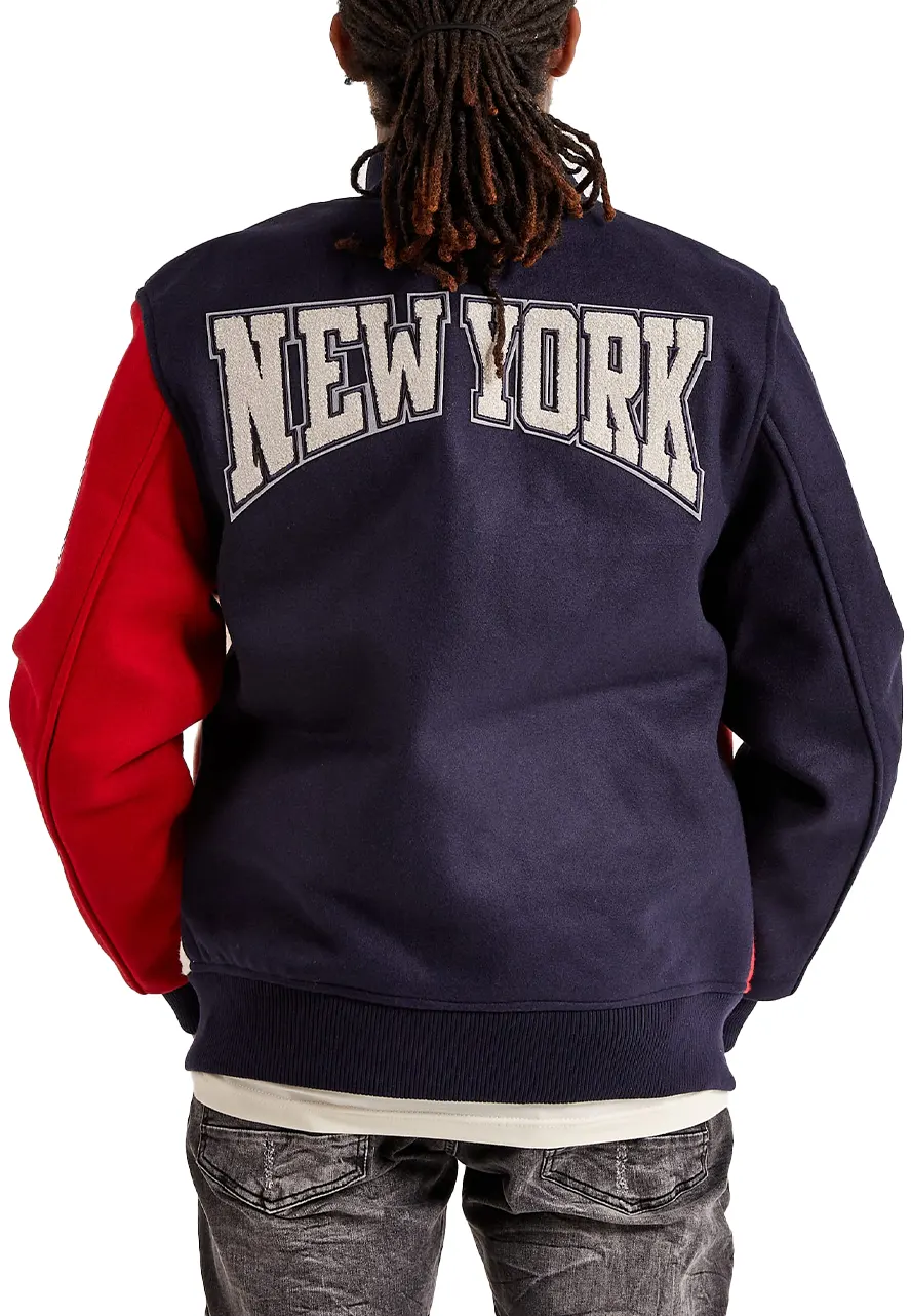 New York Yankees Varsity Jacket yankees red varsity jacket