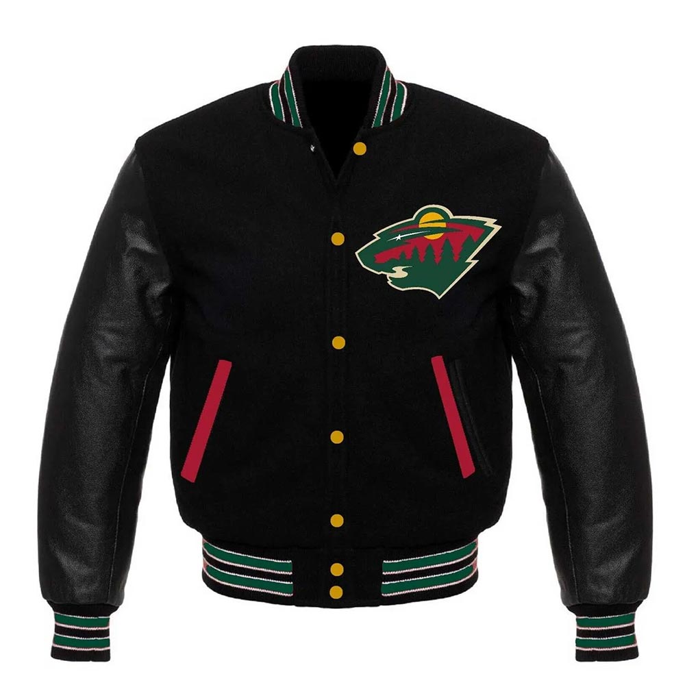 NHL Minnesota Wild Varsity Jacket NHL Minnesota Wild Varsity Jacket