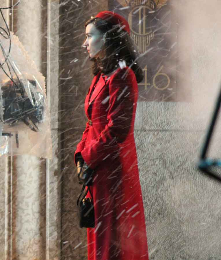 Nightmare Alley Molly Red Trench Coat Nightmare Alley Molly Red Trench Coat - Image 2