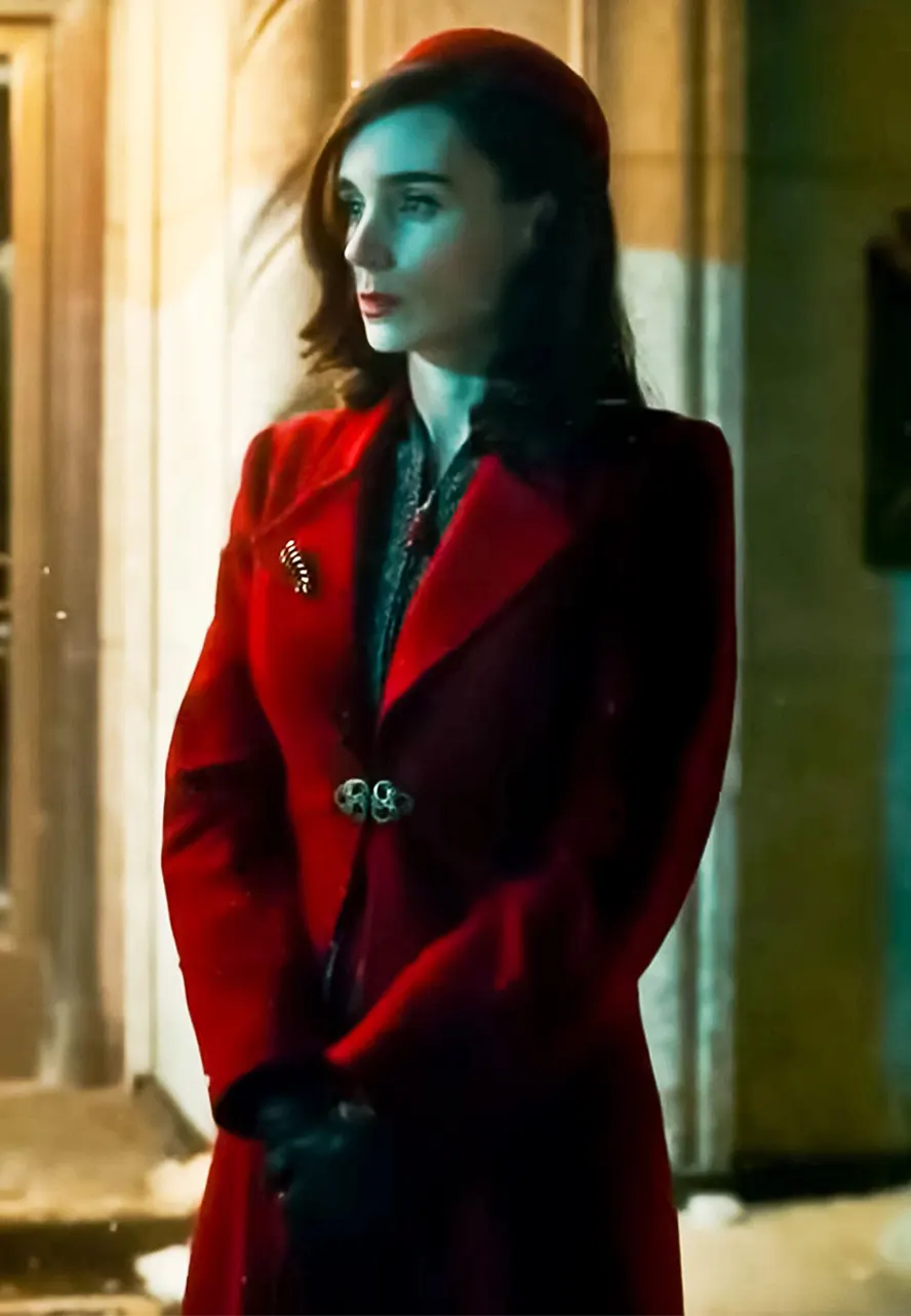 Nightmare Alley Molly Red Trench Coat Nightmare Alley Molly Red Trench Coat - Image 4