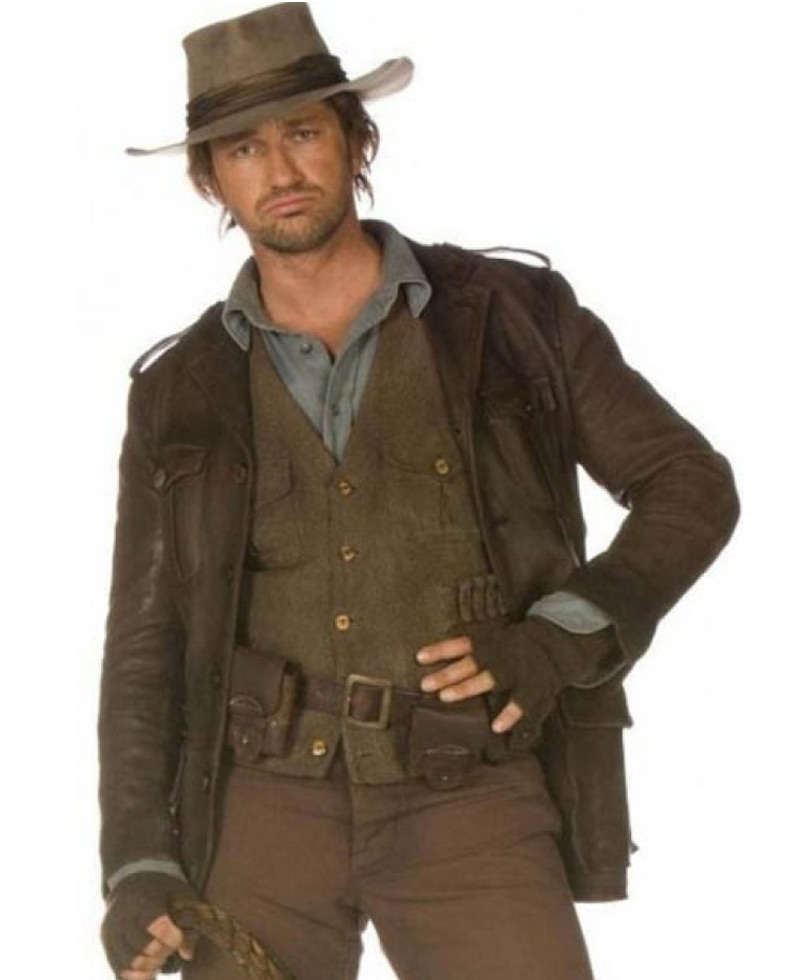 Alex Rover Nim's Island Gerard Butler Leather Jacket Alex Rover Nim's Island Gerard Butler Leather Jacket - Image 2