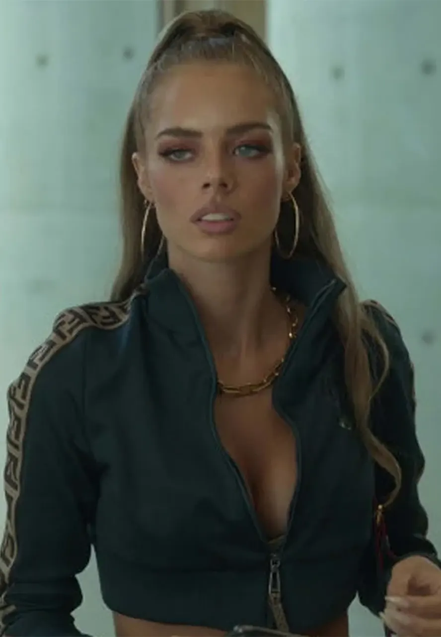 Nine Perfect Strangers Samara Weaving Track Jacket Nine Perfect Strangers Samara Weaving Track Jacket - Image 4