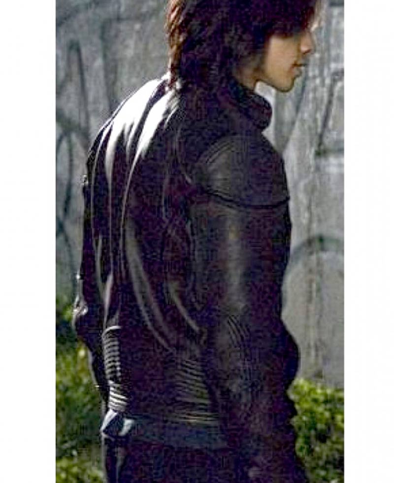 Ninja Assassin Rain Black Leather Jacket Ninja Assassin Rain Black Leather Jacket - Image 4