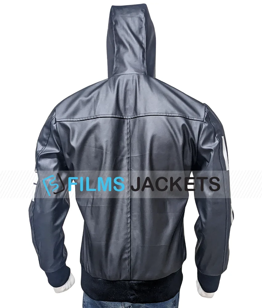Cyberpunk Ninja GhostRunner Hooded Jacket Cyberpunk Ninja GhostRunner Hooded Jacket - Image 3