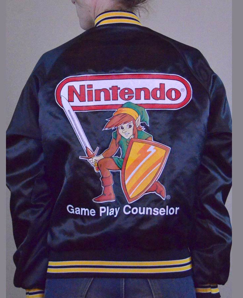 Nintendo Bomber Black Jacket Nintendo Bomber Black Jacket