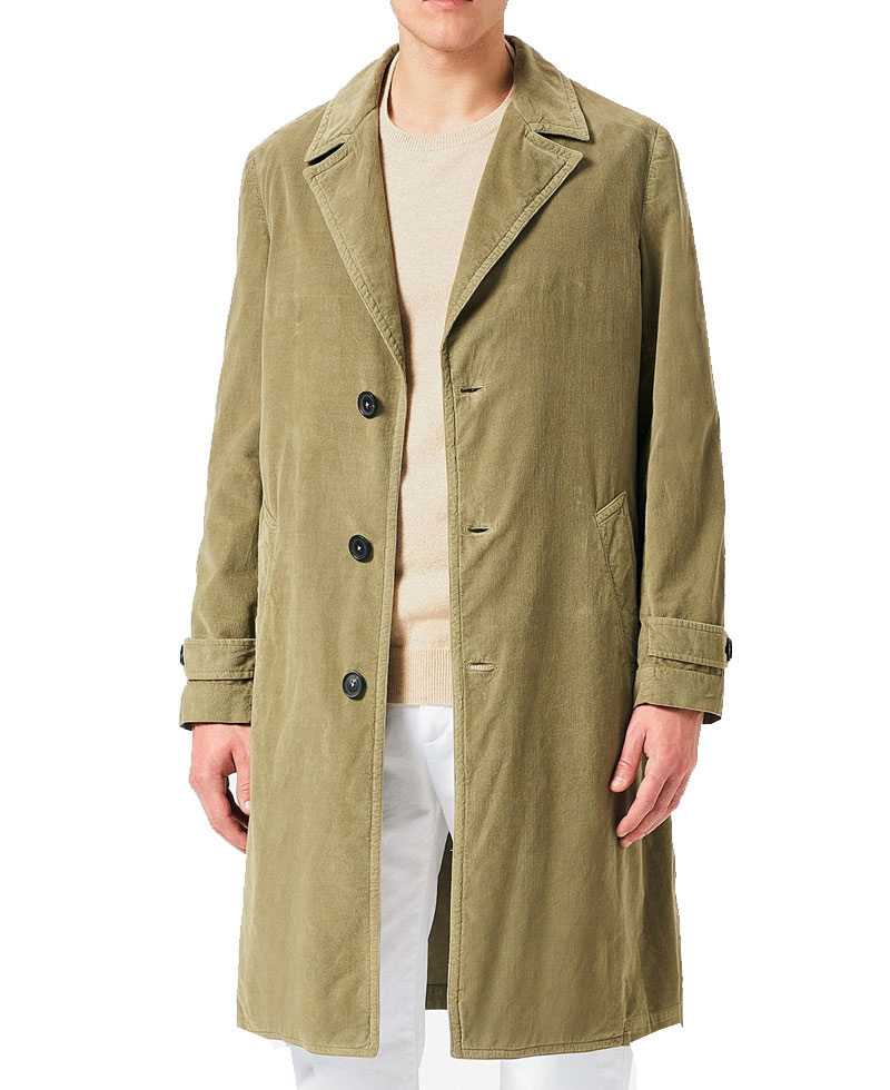 No Time To Die Daniel Craig Green Coat james bond duster coat