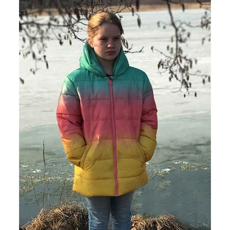 No Time To Die Madeleine Swann Rainbow Jacket No Time To Die Madeleine Swann Rainbow Jacket