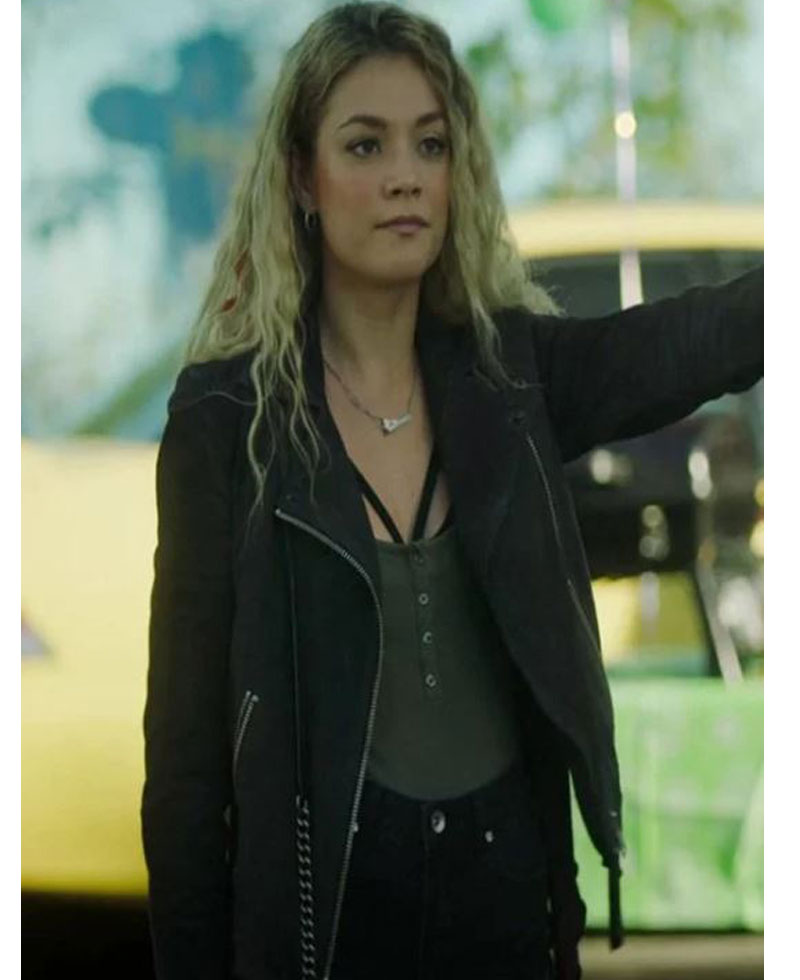 Northern Rescue Amalia Williamson Black Suede Jacket Northern Rescue Amalia Williamson Black Suede Jacket - Image 3