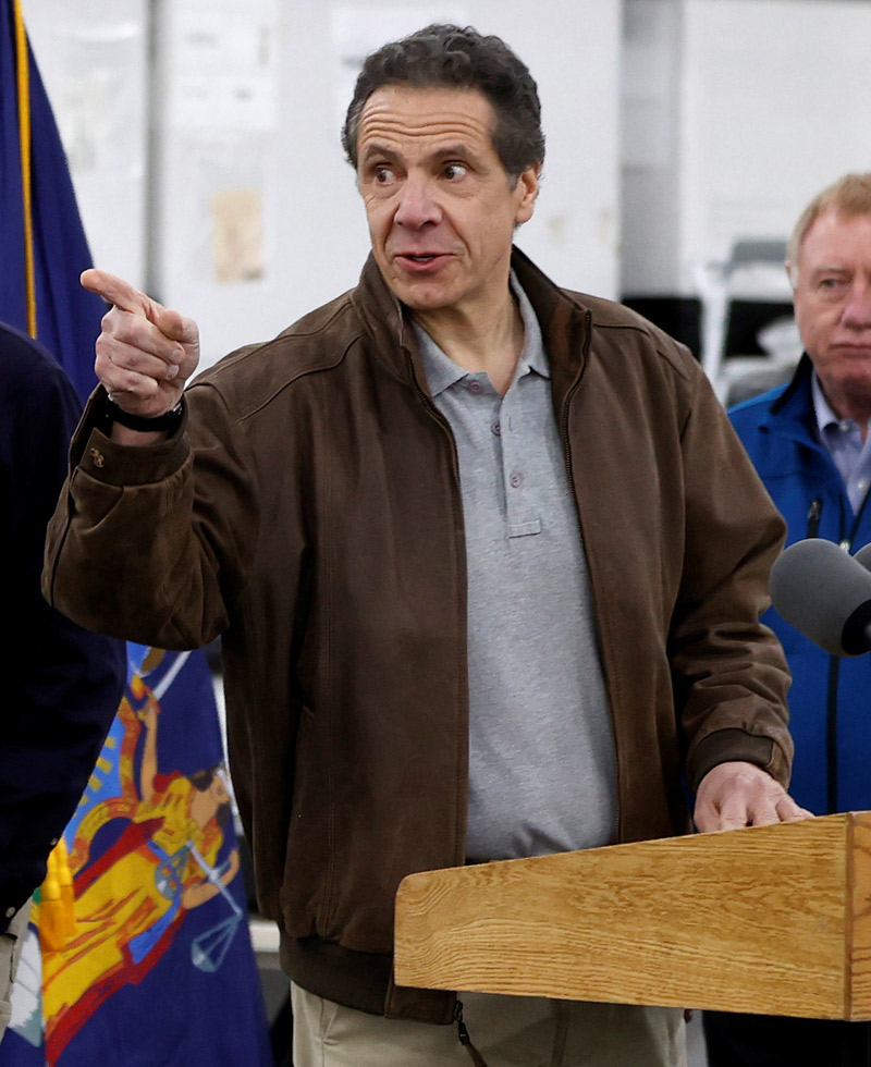 Andrew Cuomo NY Governor Leather Jacket Andrew Cuomo NY Governor Leather Jacket - Image 3