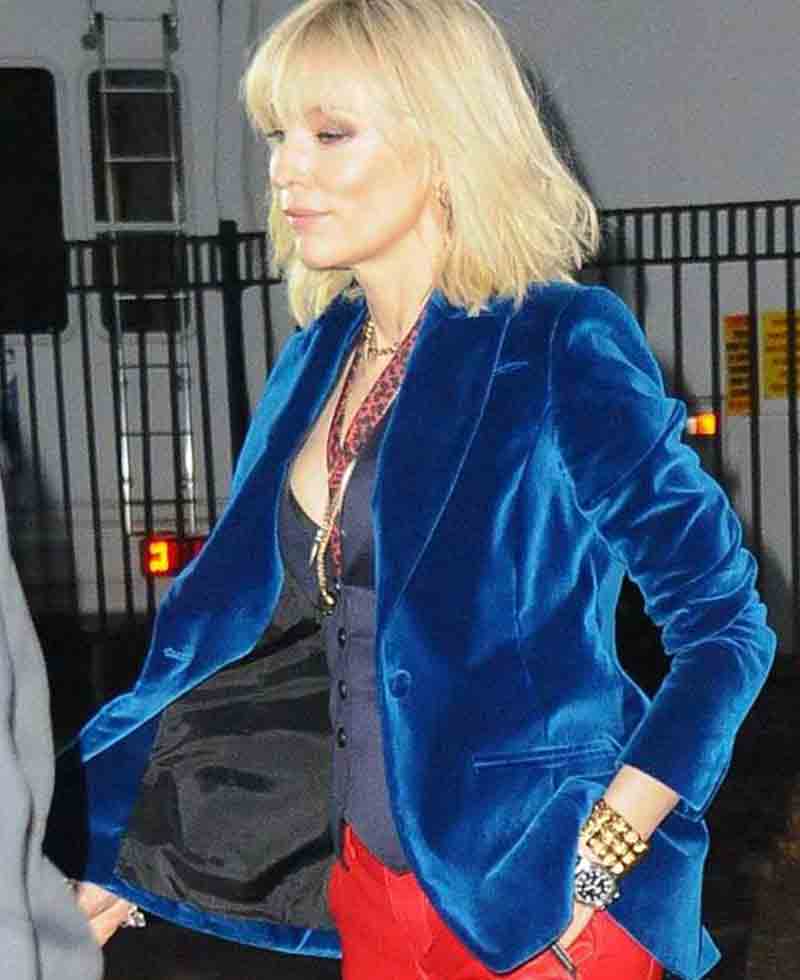 Cate Blanchett Ocean's 8 Blue Jacket Cate Blanchett Ocean's 8 Blue Jacket - Image 5