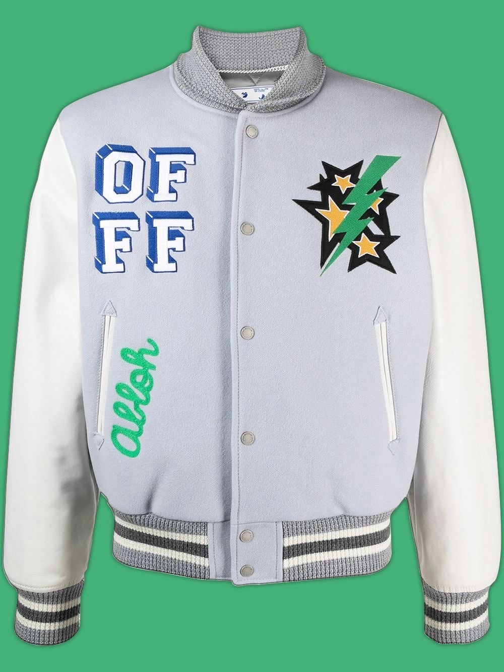 Off White Lil Durk Bomber Jacket Off White Lil Durk Bomber Jacket