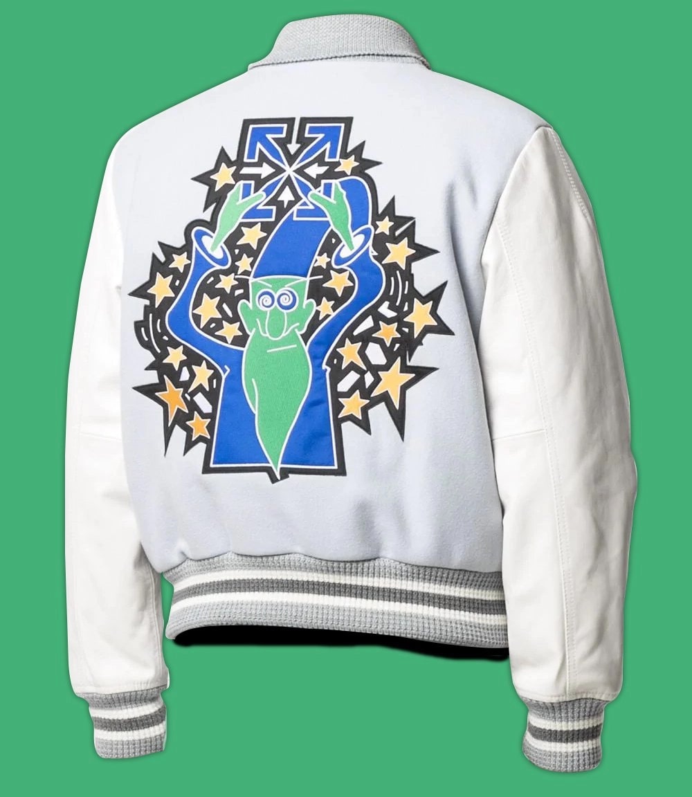 Off White Lil Durk Bomber Jacket Off White Lil Durk Bomber Jacket - Image 2