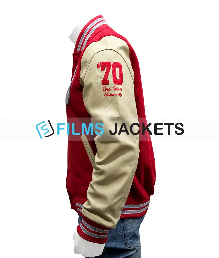 Ohio State Buckeyes 70’s Varsity Jacket Ohio State Buckeyes 70’s Varsity Jacket - Image 4