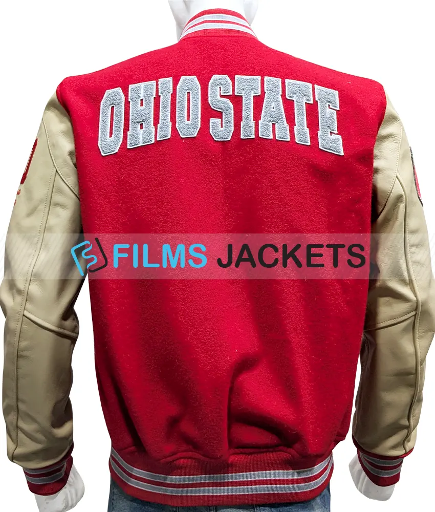 Ohio State Buckeyes 70’s Varsity Jacket Ohio State Buckeyes 70’s Varsity Jacket - Image 2