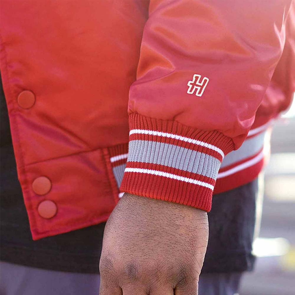Ohio State Buckeyes Red Varsity Jacket Ohio State Buckeyes Red Varsity Jacket - Image 3