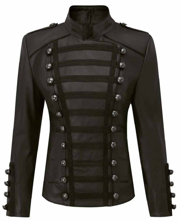Olivia Palermo Street Wear Leather Jacket