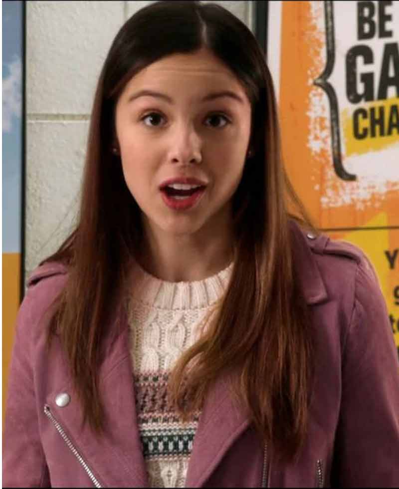 Olivia Rodrigo High School Musical Pink Jacket Olivia Rodrigo High School Musical Pink Jacket - Image 2