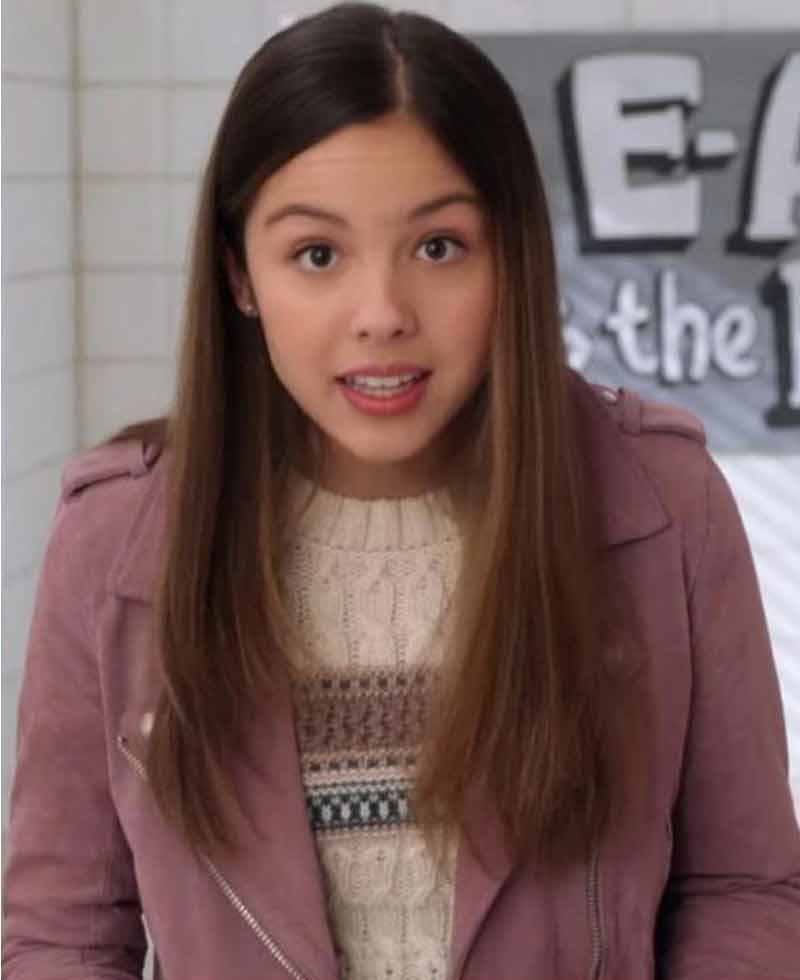 Olivia Rodrigo High School Musical Pink Jacket Olivia Rodrigo High School Musical Pink Jacket - Image 3