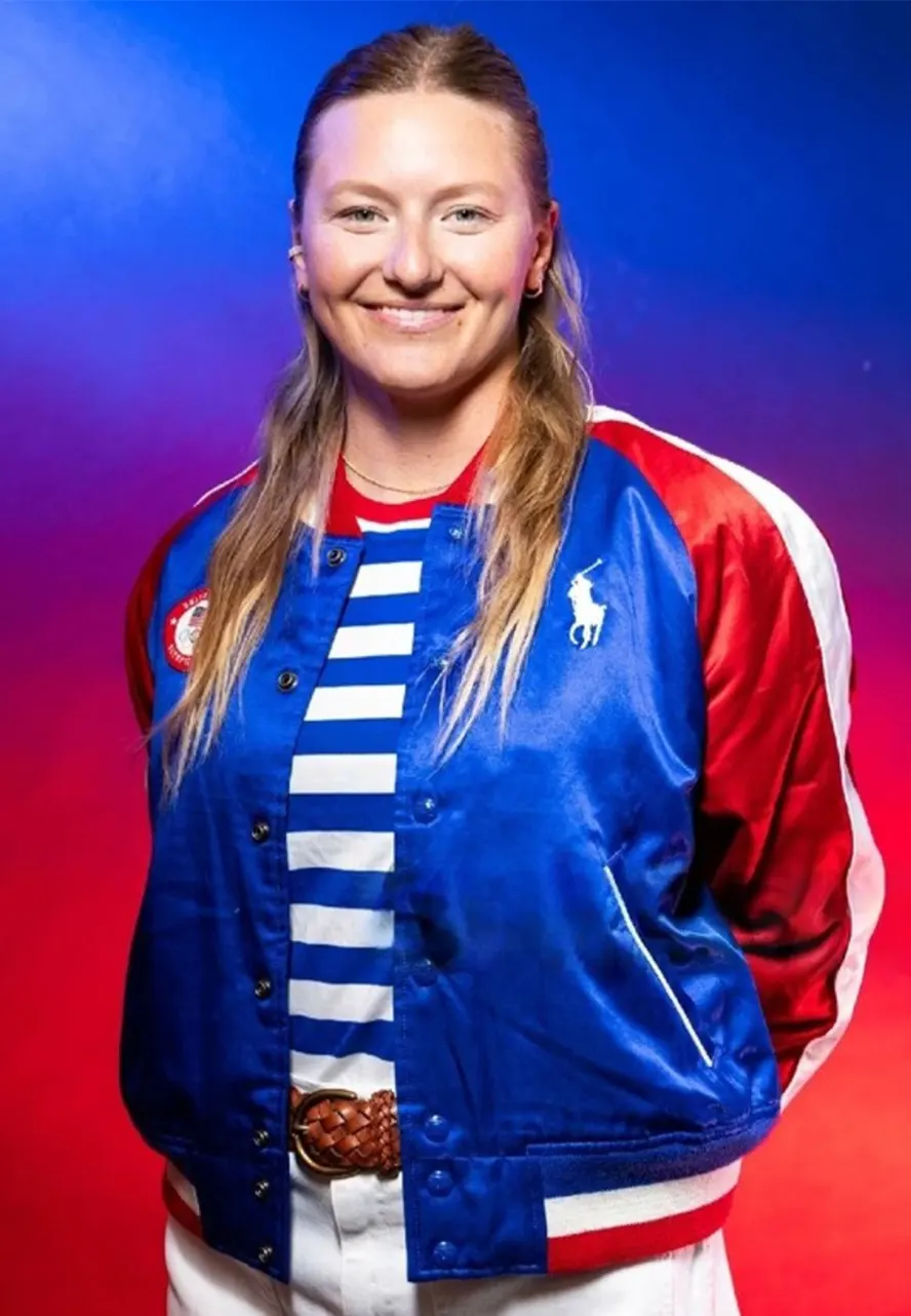 Olympic Team USA Daniela Moroz Jacket Olympic Team USA Daniela Moroz Jacket - Image 3