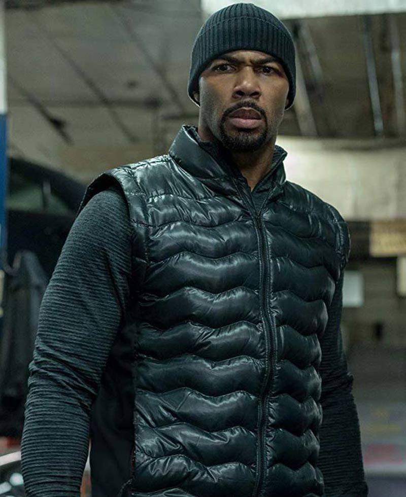 Omari Hardwick Power Black Vest Omari Hardwick Power Black Vest