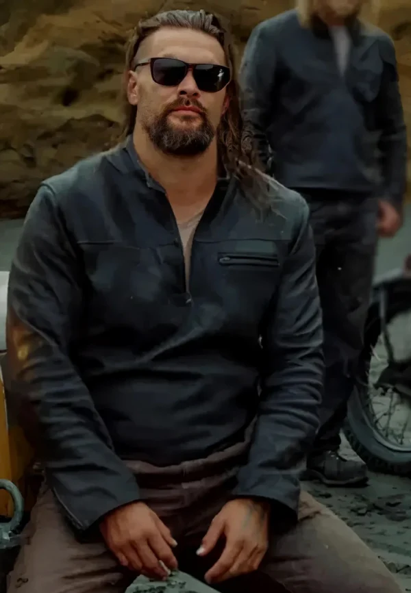 On the Roam 2024 Jason Momoa Black Jacket
