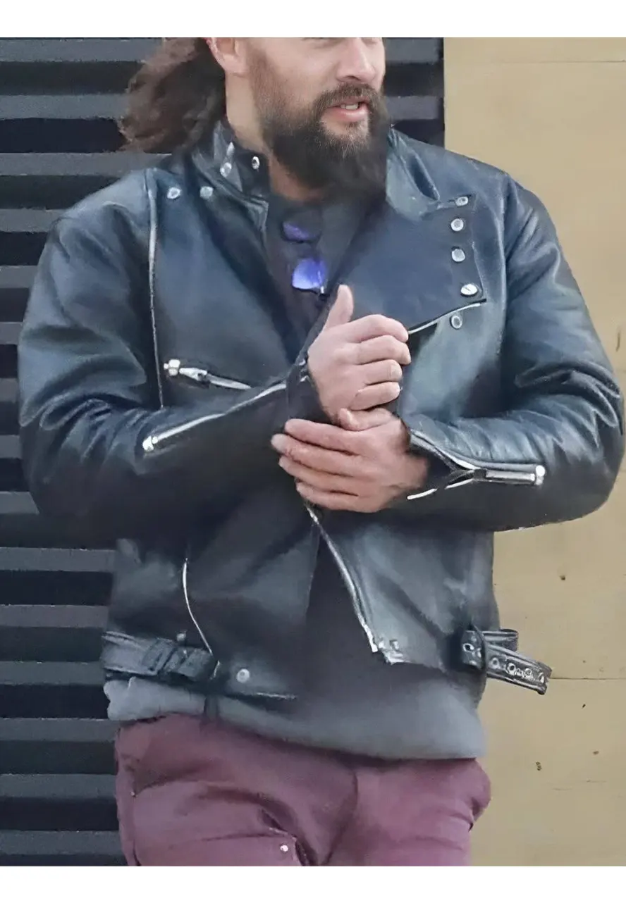 On The Roam 2024 Jason Momoa Leather Jacket On The Roam 2024 Jason Momoa Leather Jacket