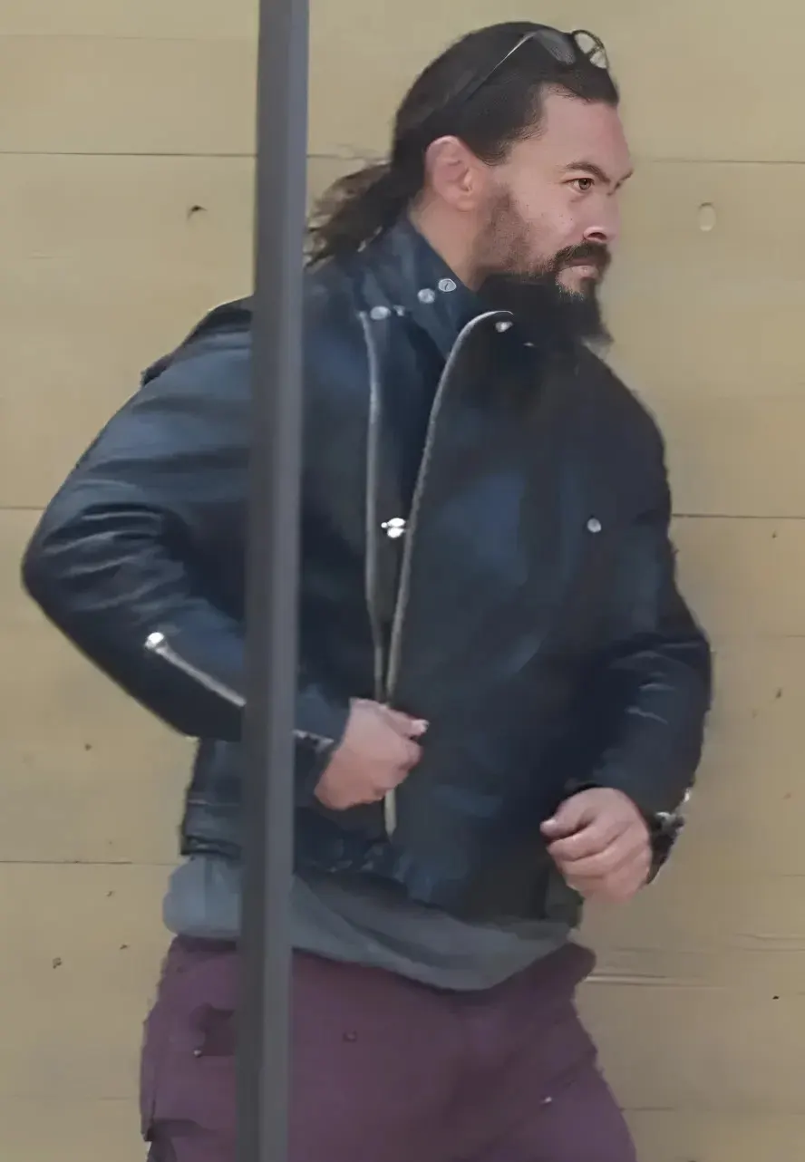 On The Roam 2024 Jason Momoa Leather Jacket On The Roam 2024 Jason Momoa Leather Jacket - Image 2
