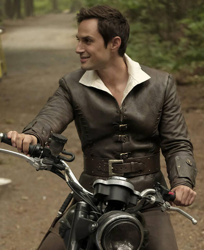 Once Upon a Time Henry Mills Leather Jacket Once Upon a Time Henry Mills Leather Jacket - Image 5