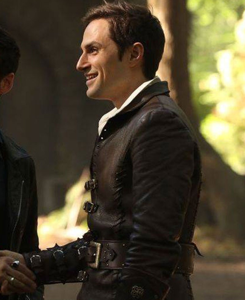 Once Upon a Time Henry Mills Leather Jacket Once Upon a Time Henry Mills Leather Jacket - Image 9