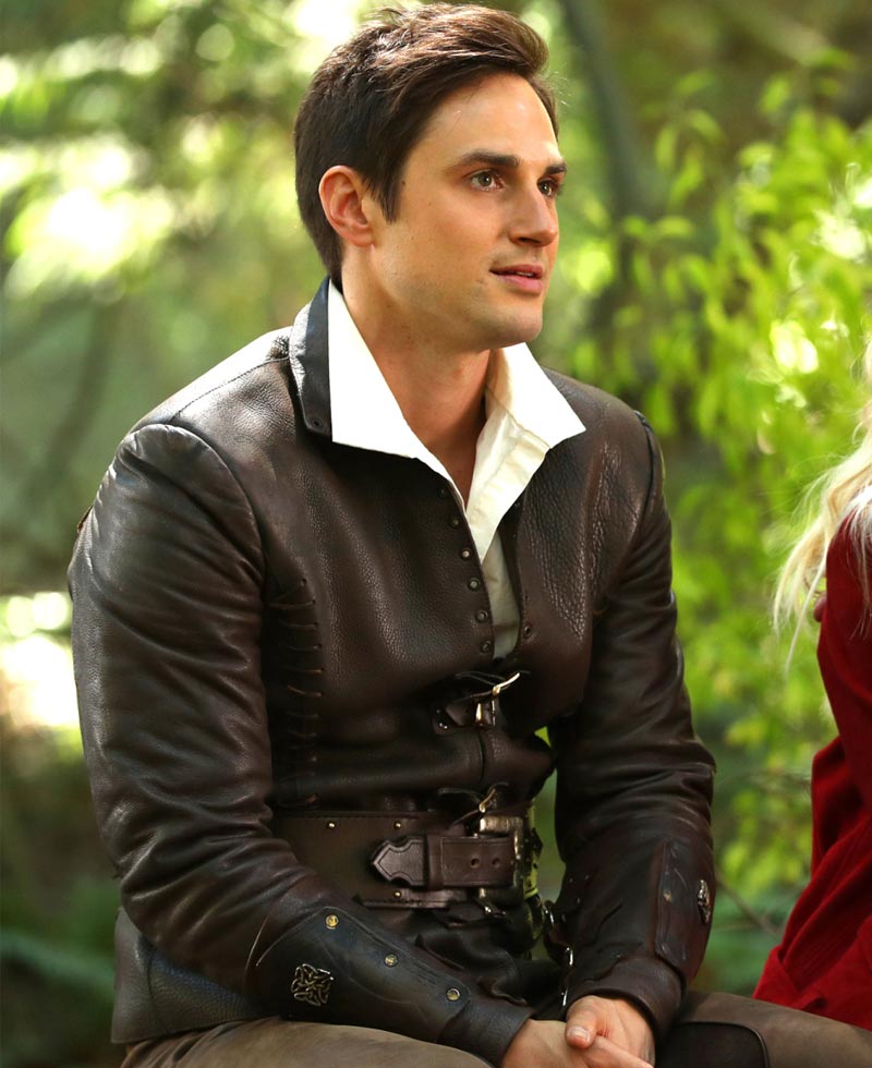 Once Upon a Time Henry Mills Leather Jacket Once Upon a Time Henry Mills Leather Jacket - Image 3